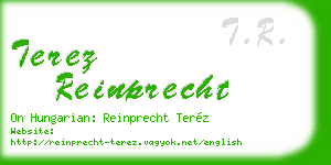 terez reinprecht business card